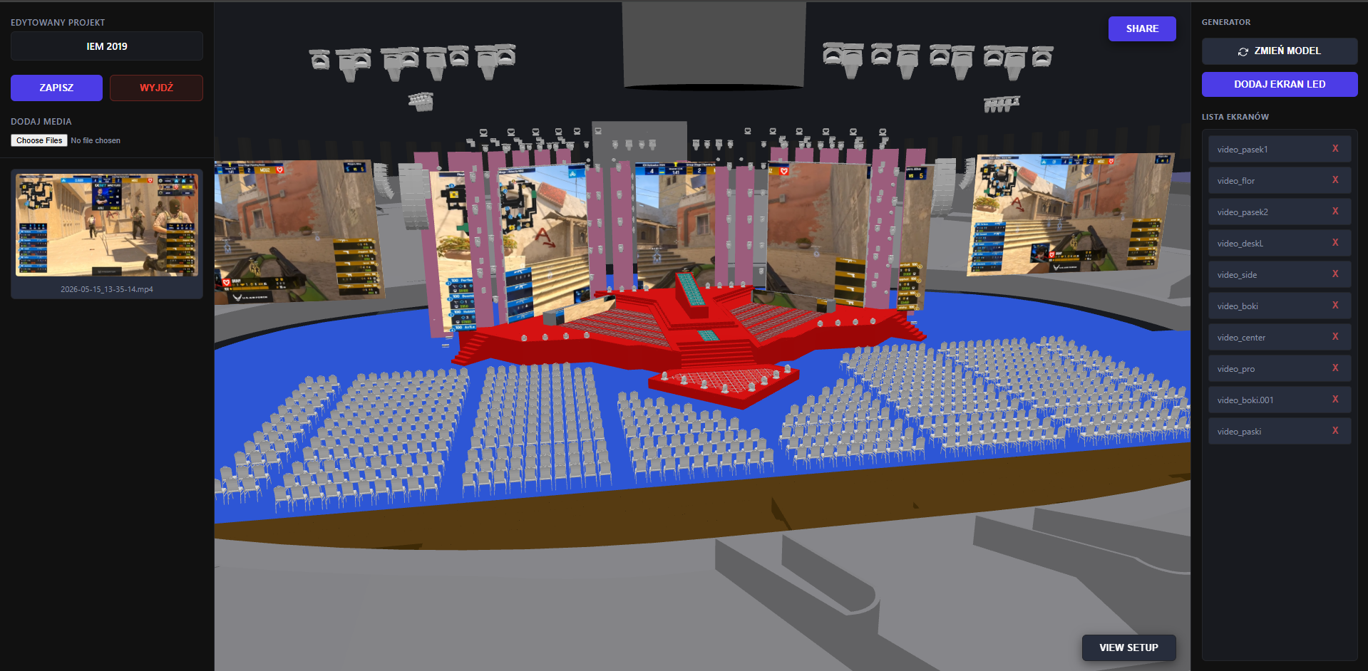 Previz Live Rendering